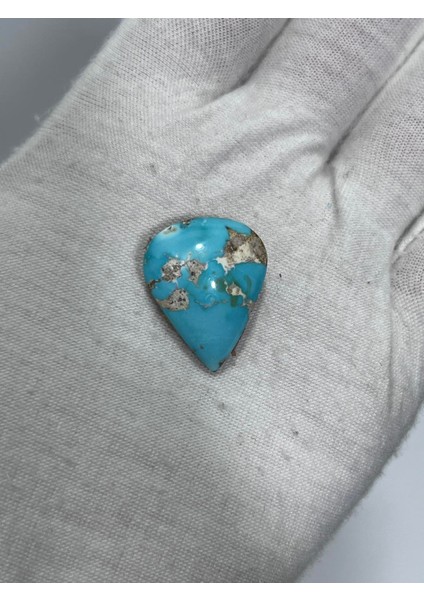 Doğal Iran Nişabur Firuze (Turkuaz) Taşı 22,1 Karat - 4,43 Gram