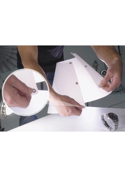 V‑flat World The Light Cone Ürün Çekim Flaş Difüzörü S fırsatları