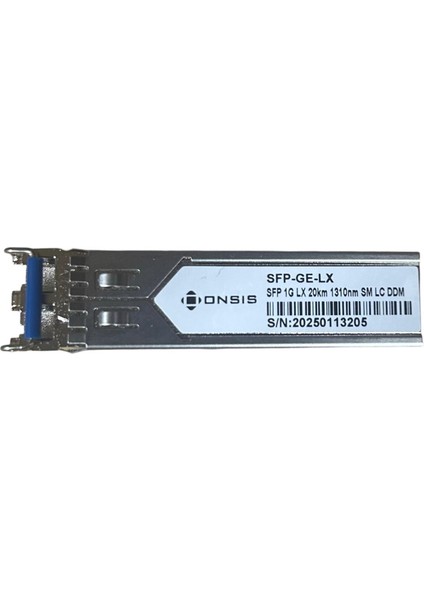 1g Lc Sfp Fiber Modül – 1310NM – 20KM – Single Mode Bağlantı
