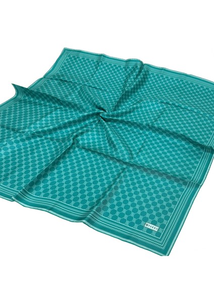 Twill Ipek Eşarp - Özel Seri - Petrol Yeşili fırsatları