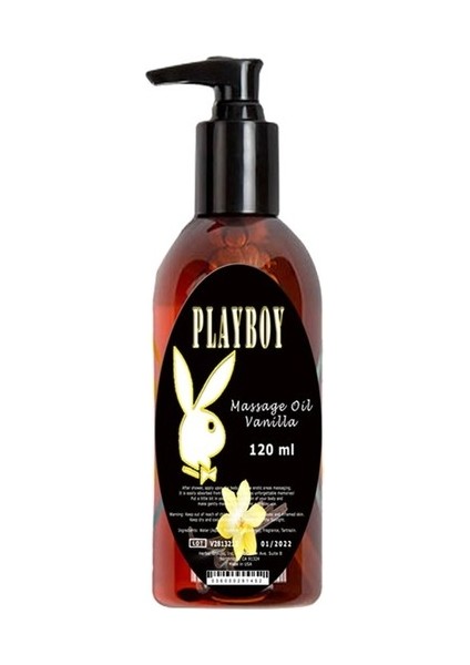 Masaj Yağı Vanilya Aromalı Aromaterapi 120 ml Vanilla Aromatherapy Massage Oil 120 ml