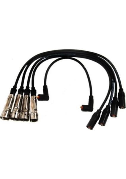 Buji Kablosu Set - ALX2016 Wisco - Volkswagen Golf3 Passat AUDI A100 A200 83 ve Sonrası Uyumlu