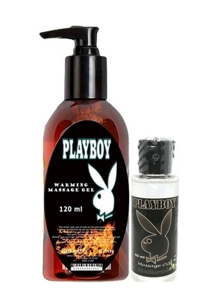 Aromaterapi Isıtıclı Massage Oil 120 ml + Natural Aromalı Massage Vücut Masaj Yağı 50 ml