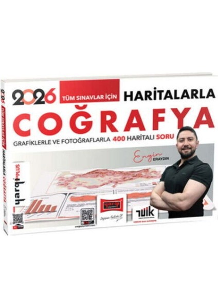 Yargı Yayınları 2026 Tüm Sınavlar Için Haritalarla Coğrafya Grafiklerle ve Fotoğraflarla 400 Haritalı Soru fiyatları