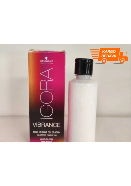 Igora Vibrance 4-0 Kahve Saç Boyası + Oksidan (Emülsiyon)