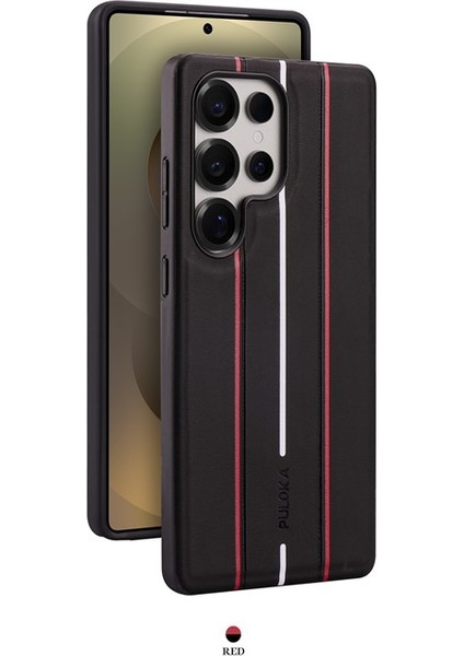 Samsung Galaxy S25 Ultra Koruma & Renkli Stil Çizgili Kılıf