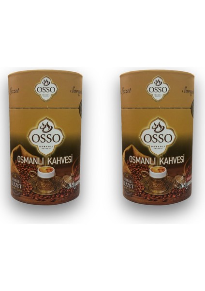 2’li Silindir Osmanlı KAHVESİ(2x200=400 gr)