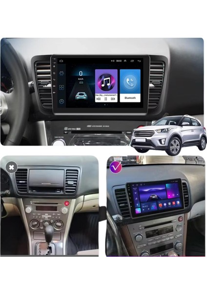 Subaru Legacy-Outback Android Multimedya Sistemi 4-32 Blueway (2003-2009)