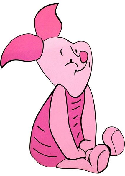 Piglet Eva Duvar Süsü