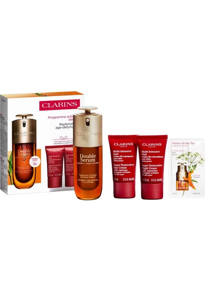 Double Serum & Super Restorative - Yaşlnma Karşıtı Cilt Bakım Seti