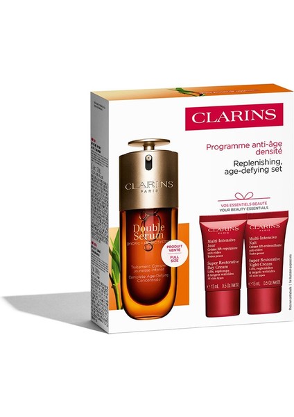 Double Serum & Super Restorative - Yaşlnma Karşıtı Cilt Bakım Seti modelleri
