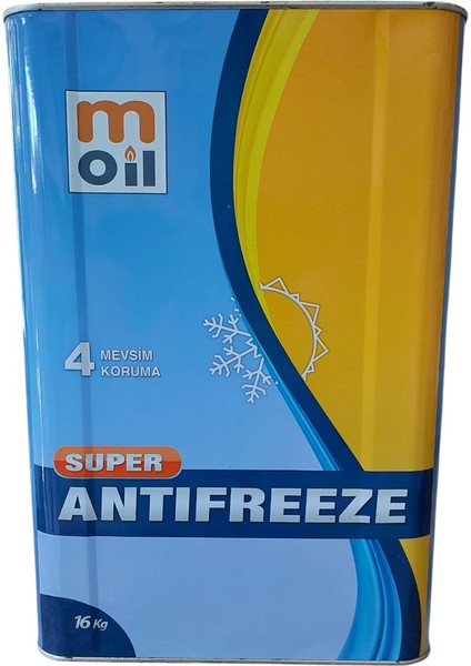 Süper Antifriz 16 kg Teneke (4 Mevsim Koruma)
