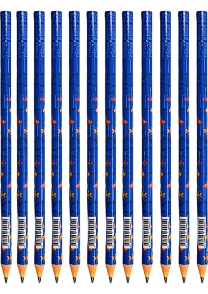 Pigui Askıda Balıklar Kurşun Kalem 12 Adet