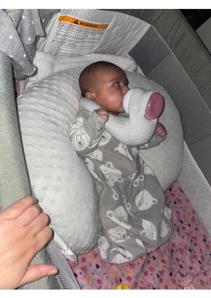 Anne Dostu Biberon Tutucu, Emzirme Kolaylaştırıcı, Emzirme Yastığı, Pratik Bebek Beslenme fırsatları