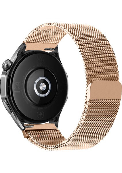 Huawei Watch Gt5 46MM Uyumlu Manyetik Milanese Loop Metal Kordon fiyatları