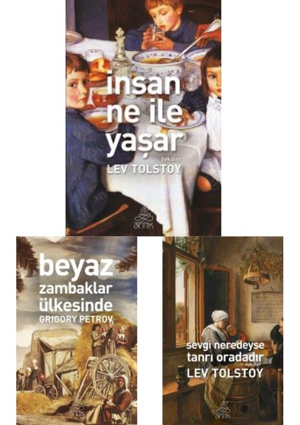 5.6.7. Sınıf-Beyaz Zambaklar Ülkesinde, Insan Ne Ile Yaşar, Sevgi Neredeyse Tanrı Oradadı (3kitap)