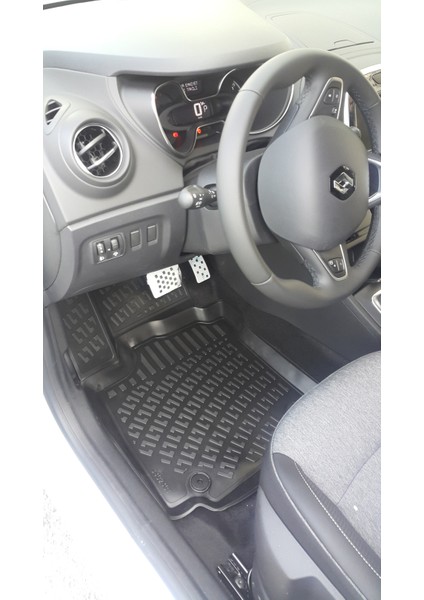 Renault Captur 3D Siyah Havuzlu Paspas 2013 ve 2020