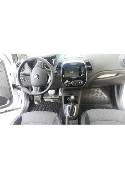 Renault Captur 3D Siyah Havuzlu Paspas 2013 ve 2020