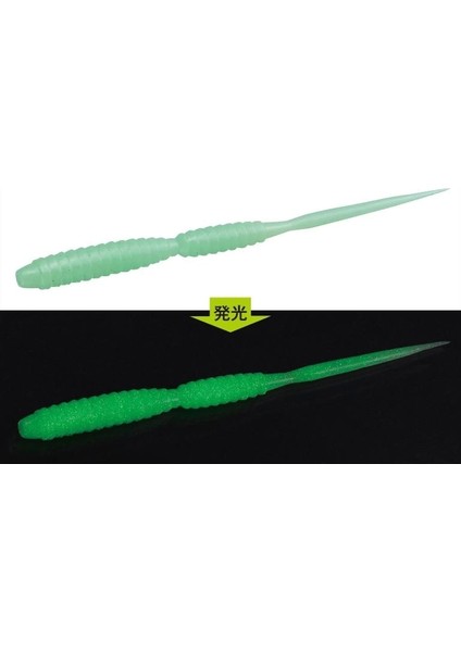 Gımlet 2.0" Keskin Kuyruklu Light Game Solucan Yem 516 Melon Cream Glow - (20016516)