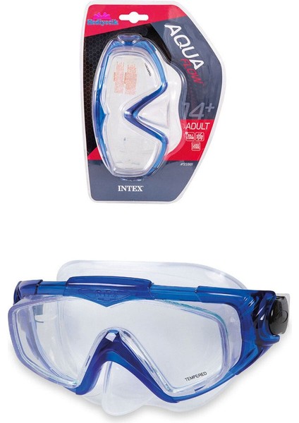 Renkli Yetişkin Dalış Maskesi, Silikon, Su Sporları Malzemesi