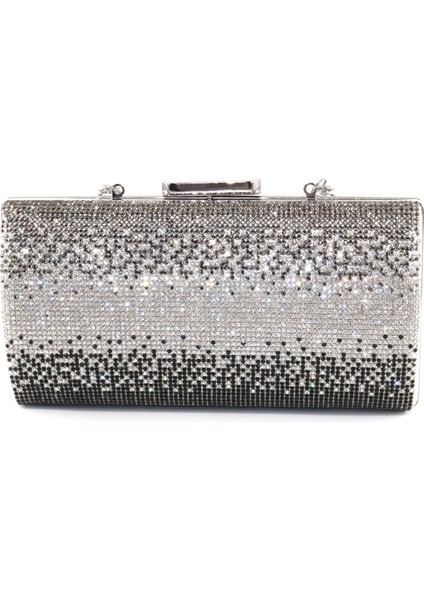 Taşlı Gümüş Abiye Çanta. Clutch Gümüş Taşlı Gece Çantası. Abiye Çanta Gümüş. Gümüş Abiye Çantası.