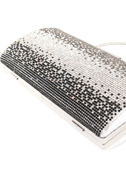 Taşlı Gümüş Abiye Çanta. Clutch Gümüş Taşlı Gece Çantası. Abiye Çanta Gümüş. Gümüş Abiye Çantası. modelleri
