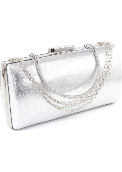 Taşlı Gümüş Abiye Çanta. Clutch Gümüş Taşlı Gece Çantası. Abiye Çanta Gümüş. Gümüş Abiye Çantası. indirimleri