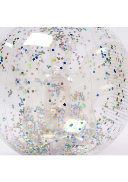 Renkli 3D Şişme Plaj Topu, Yaz Aktiviteleri Için Eğlenceli Seçenek