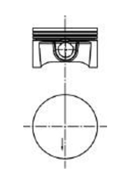 Kolbenschmıdt 40388610 Pıston Segman 0.25 Farklı 79MM Z16XEP