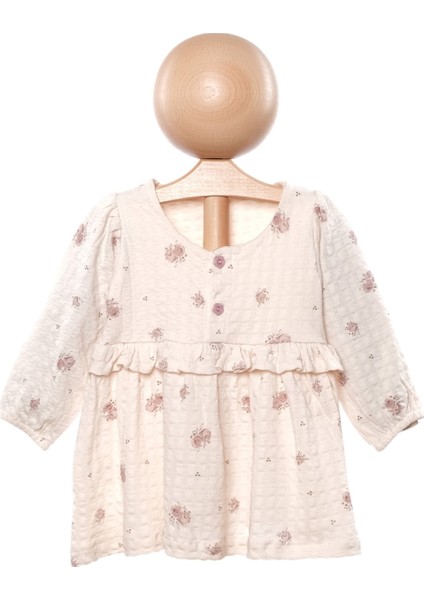 Kız Bebek Çiçek Baskılı Elbise fiyatları
