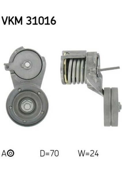 VKM31016 Alternator Gergı Rulmanı Kutuklu Bora 00 05 Golf Iv Octavıa Toledo Iı Leon 1.4 16V 1.6 1.6 16V