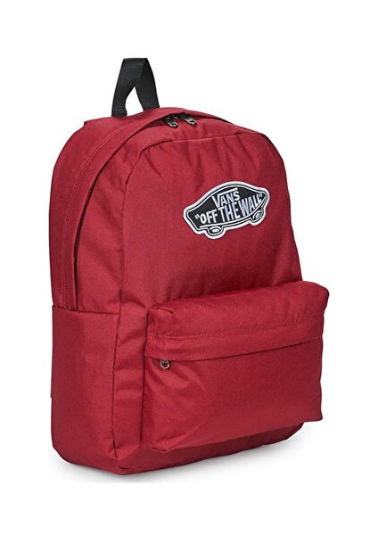 Old Skool Classic Backpack Sırt Çantası-En: 32,4 Cm, Boy: 42,5 Cm, Derinlik: 12,1 cm VN000H4YBRD1 Kırmızı