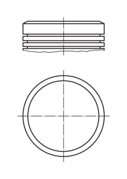 Mahle-Knecht-Behr 0400401 Motor Pıston Segman P307 P206 Partner Iı Berlıngo Iı C3 C4 TU5JP4 1.6 16V 79.00MM 0.50 Farklı