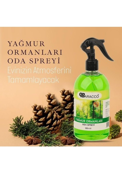 Yağmur Ormanları Kokulu Oda Spreyi 500 ml – Doğal Ferahlık fiyatları
