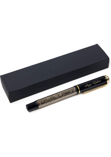 Kişiye Özel Besmele-I Şerif Kabartmalı Roller Kalem modelleri