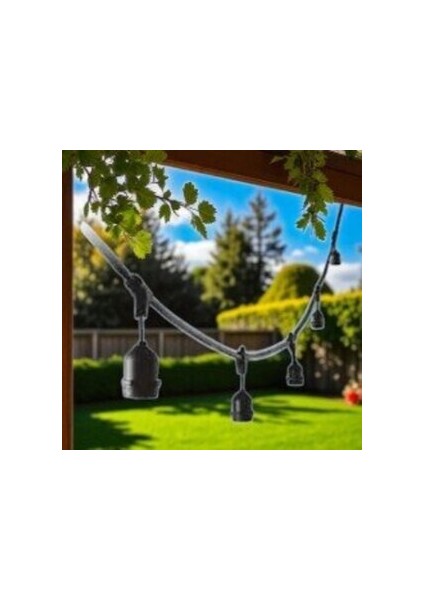 Sarmaşık Dış Mekan Armatür(5 METRE-EKLENEBİLİR-E27) CT-7069 modelleri
