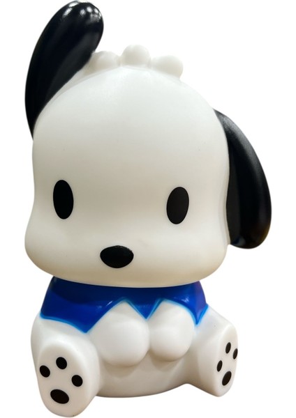 Sevimli Mavi Köpek Figürlü Para Kumbarası – Dekoratif ve Fonksiyonel Tasarım (En 12 cm x Derinlik 10 cm x Yükseklik 16 cm)