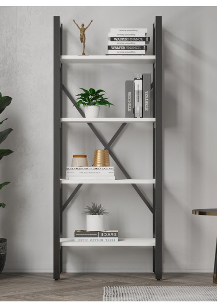 Ayşa Kitaplık ,Çok Amaçlı Dosya Rafı,kitap,Ofis,Salon Metal Raf 150X60 cm fiyatları