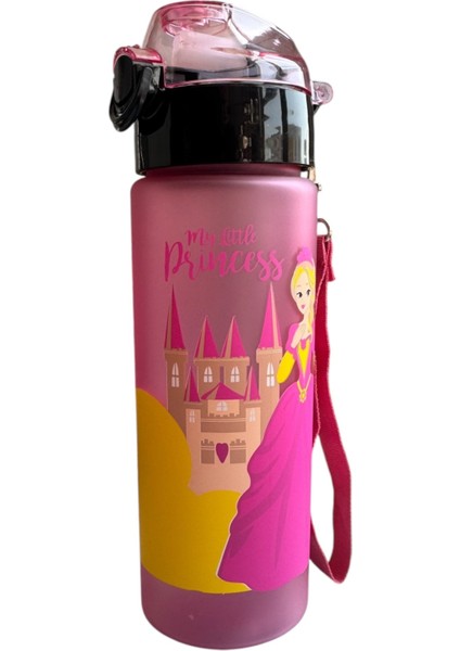 Soft Touch Tritan Desenli Pipetli Çocuk Matarası 550ML fiyatları
