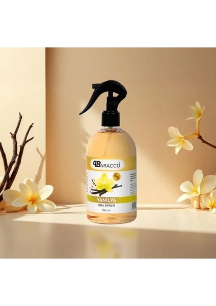 Vanilya Kokulu Oda Spreyi 500 ml – Doğal ve Huzur Veren Koku