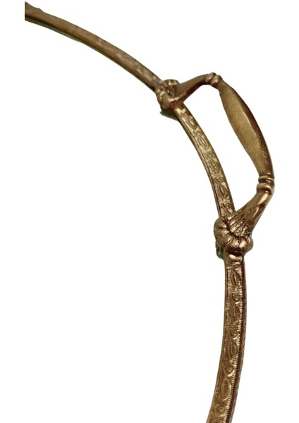 Pirinç Yuvarlak Kurdele Tepsi indirimleri