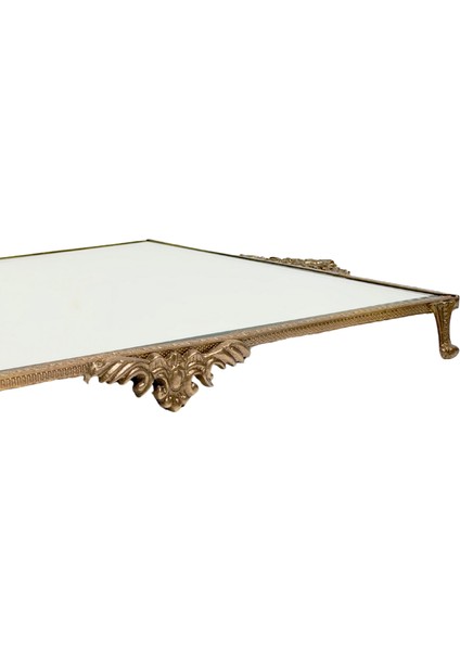 Pirinç Dikdörtgen Şah Tepsi fırsatları