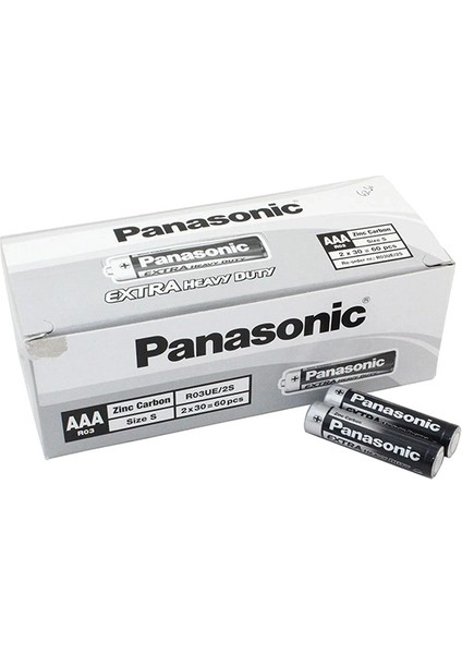Panasonıc Manganez Ince Kalem Pil (60LI Paket) (5047)