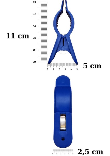 4'lü Mavi Büyük Boy Plaj Havlu Mandalı, Çok Amaçlı, Sabitleyici fırsatları
