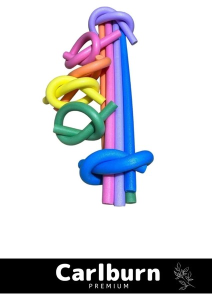 Renkli Katlanabilir Yüzme Makarnası Seti - 3 Adet, Deniz ve Havuz Için modelleri