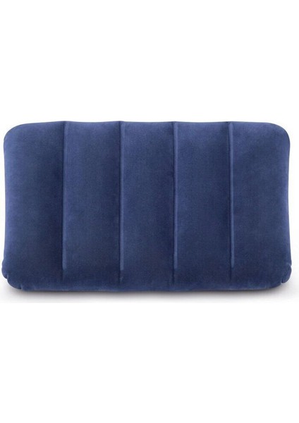 Renkli Kadife Kaplı Şişme Yastık, 43X28X9 Cm, Ev ve Dekorasyon Için Ideal