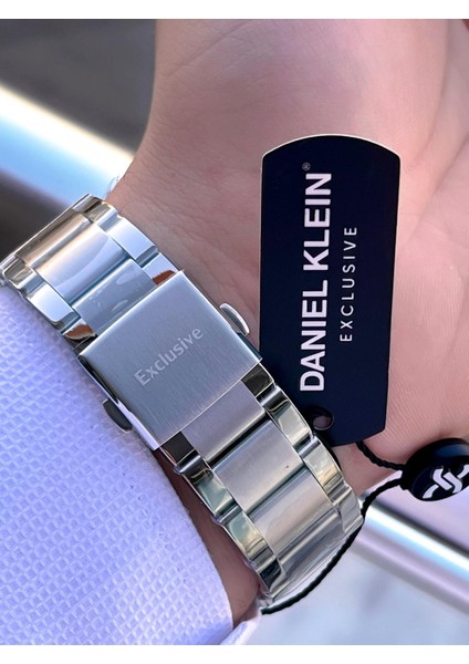 Çelik Kordon Kronometreli Kadran Tasarımı 3 Atm Suya Dayanıklı Erkek Kol Saati 10034.N1 indirimleri