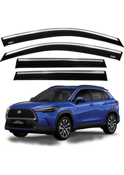 Corolla Cross 2019 Kromlu Cam Rüzgarlığı Niken 047 TY37 02 01