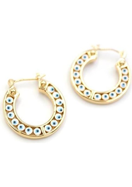 Halka Nazar Küpe - Altın fiyatları