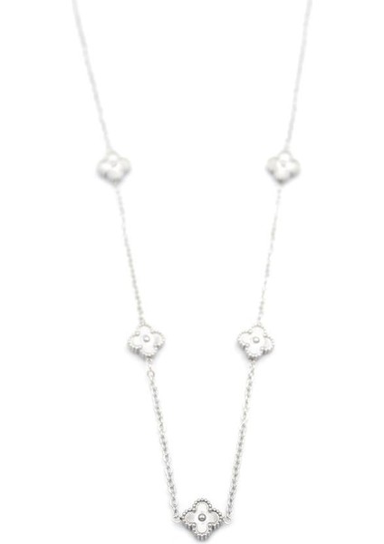 Vc Yonca Kolye - Gümüş